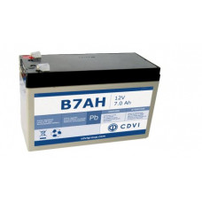 CDVI 12Vdc 7Ah Rechargeable Battery