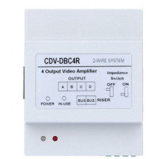 CDV-DBC4R - CDVI 4-Way Bus Distributor for 2Easy 2-Wire Multiway Systems