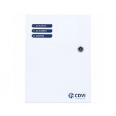 CDVI PSMB123 Power Supply with charger 12V 3A Metal Boxed with LEDS