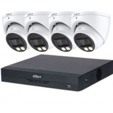 6MP 4 Camera  Dual Light IP Kit4  No Base