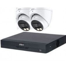6MP 2 Camera  Dual Light IP Kit4  No Base