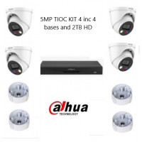 5MP 4 Camera  TIOC IP Kit4