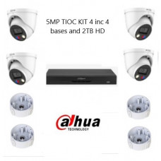 5MP 4 Camera  TIOC IP Kit4