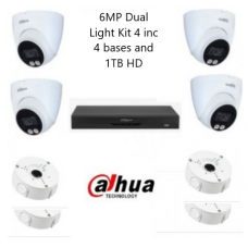 6MP 4 Camera  Dual Light IP Kit4