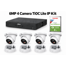 6MP TIOC Lite Starter kit4 (includes 2TB HD and Bases)