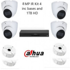 8MP 4 Camera IR IP Kit4