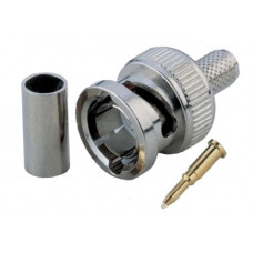 1 x 3 Piece BNC Crimp for RG59