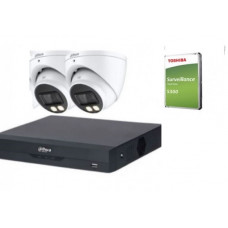 6MP 2 Camera  Dual Light IP Kit4 (includes 2TB HD)