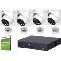 6MP 4 Camera  TIOC PRO IP Kit4  (includes 2TB HD and Bases)
