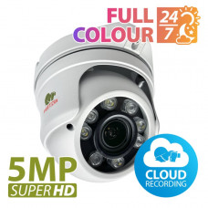 IPD-VF5MP 5.0MP Full Colour Varifocal Cloud Camera 