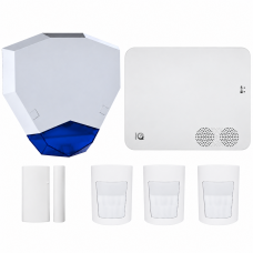 Qolsys No Screen kit with Hex Siren (Q4)   POWERMANAGE VERSION